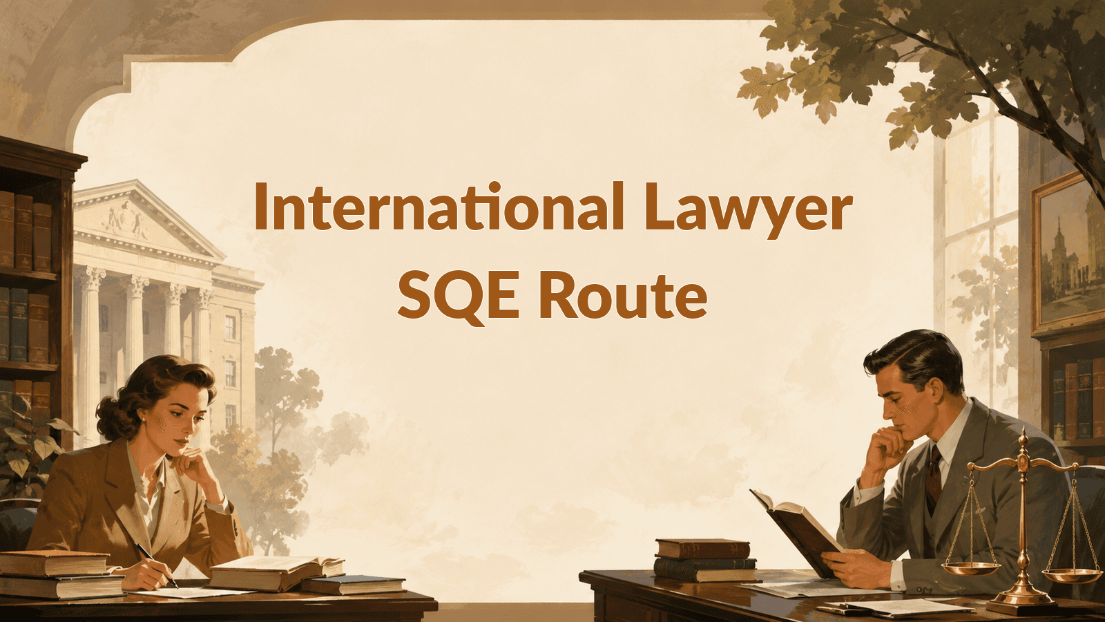 SQE for International Lawyers: Your Solicitor Qualification Route