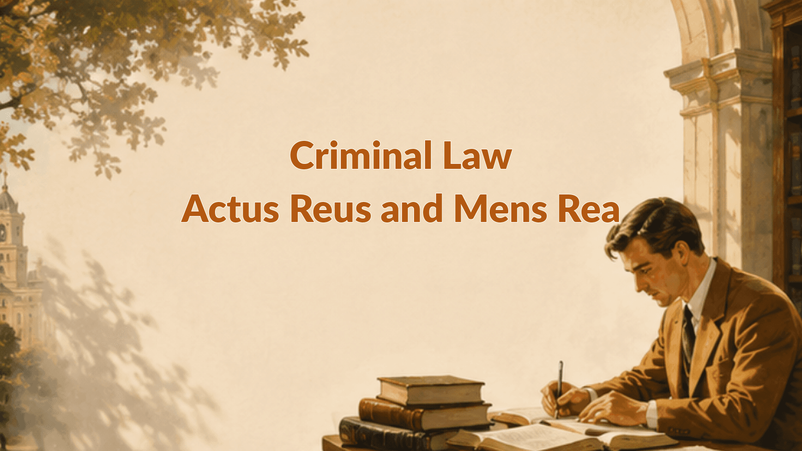 SQE1 FLK2 Criminal Law and Practice: หลักการ Actus Reus และ Mens Rea สำหรับทนายอังกฤษ