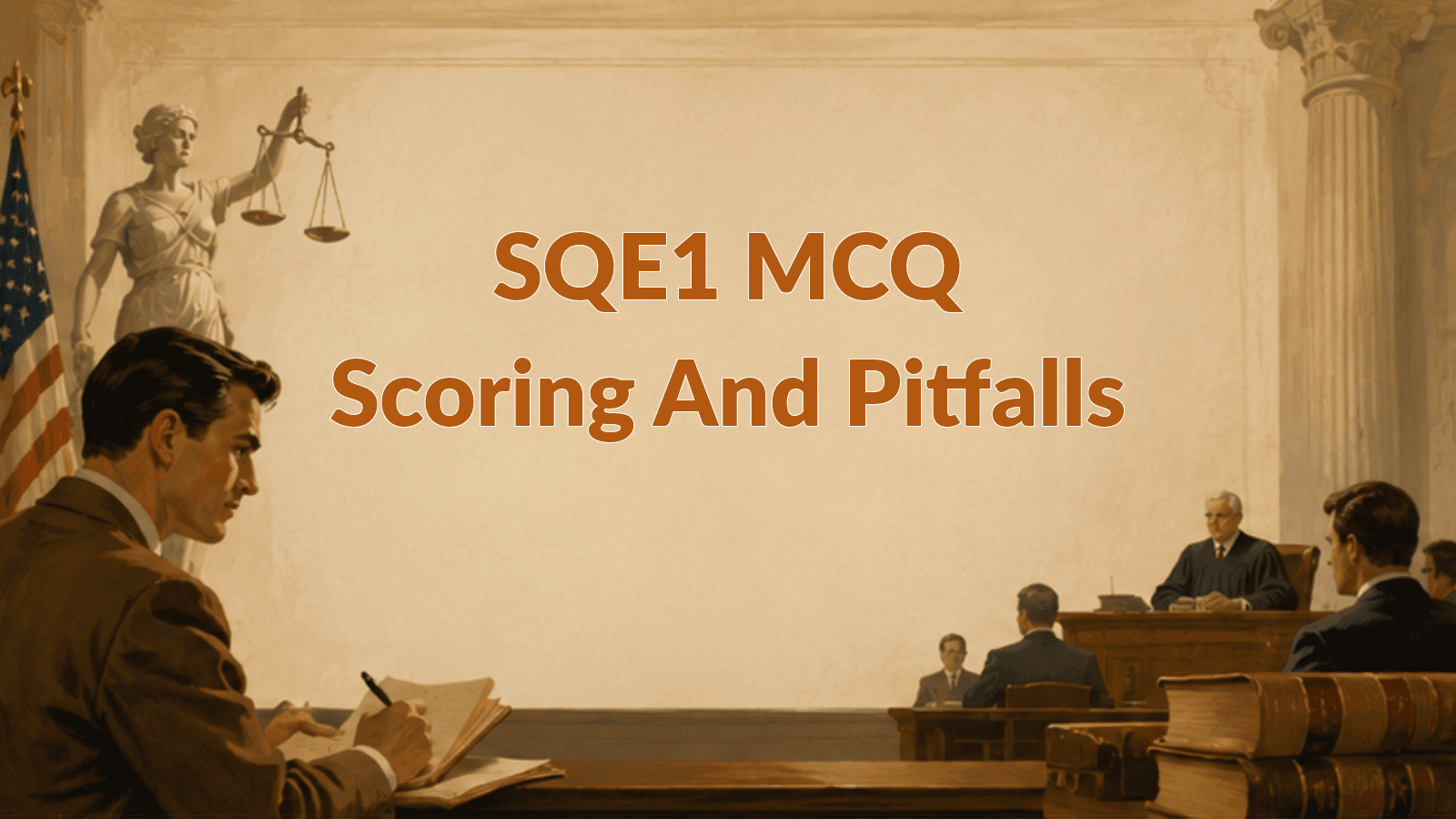 SQE1 Single Best Answer MCQ 채점 방식과 수험생이 피해야 할 함정들
