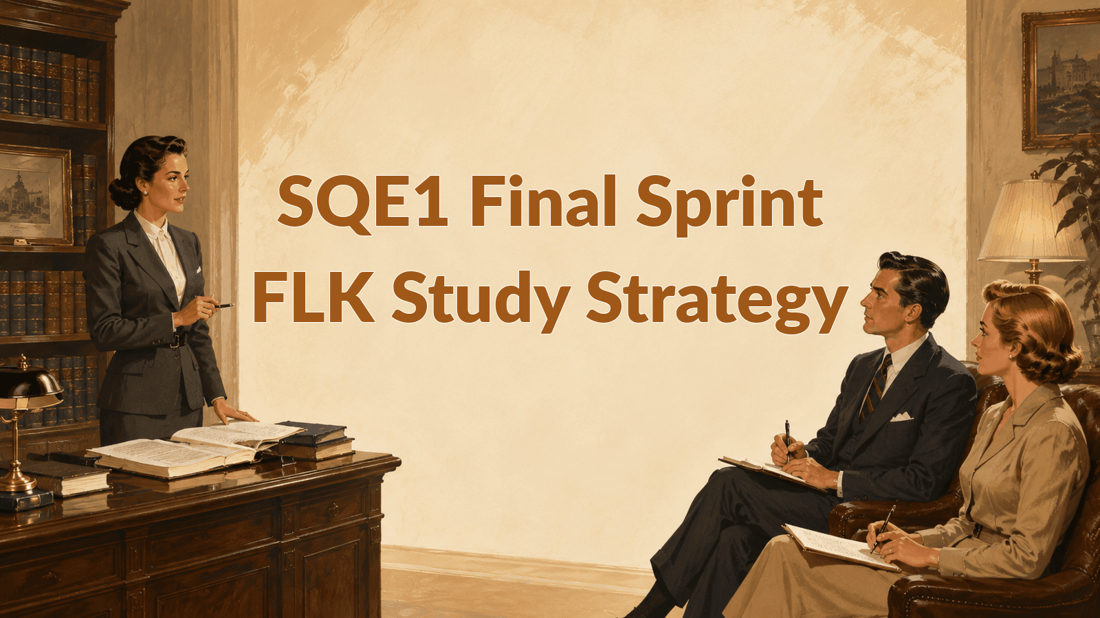 SQE1試験直前4週間スプリント：FLK1・FLK2高得点復習戦略